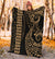 Hawaii Kakau Gold Polynesian Premium Blanket - Polynesian Pride