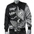 Guam Men's Bomber Jacket - Hafa Adai Polynesian Patterns - Polynesian Pride