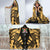 Fiji Hooded Blanket - Polynesian Tattoo Gold - Polynesian Pride