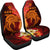 Hawaii Car Seat Covers - Tribal Tuna Fish - Polynesian Pride