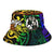 Tonga Bucket Hat - Rainbow Polynesian Pattern - Polynesian Pride