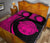 Hawaii Polynesian Pele Kanaka Quilt Bed Set Circle Style Pink - Polynesian Pride