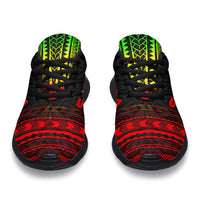 Samoa Sporty Sneakers - Polynesian Chief Reggae Version - Polynesian Pride
