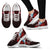 Federated States Of Micronesia Sneakers - Coat Of Arm With Hibiscus - Polynesian Pride