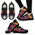 Wallis And Futuna Sneakers - Polynesian Hibiscus Pattern - Polynesian Pride