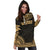 Gambier Islands Women's Hoodie Dress - Polynesian Gold Chief - Polynesian Pride