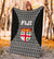 Fiji Premium Blanket - Tapa Pattern Sport Style - Polynesian Pride