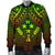 Polynesian Kosrae Men's Bomber Jacket - Reggae Vintage Polynesian Patterns - Polynesian Pride