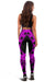 Yap Women Leggings Polynesian Pattern Pink - Polynesian Pride