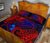 Samoa Quilt Bed Set - Blue Shark Polynesian Tattoo - Polynesian Pride