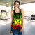 Wallis And Futuna Polynesian Women Tank Top Map Reggae - Polynesian Pride