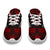 Cook Islands Sport Sneakers - Polynesian Tattoo Red - Polynesian Pride