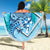 Kosrae State Beach Blanket - Turtle Under The Sea Style - Polynesian Pride