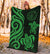 Palau Premium Blanket - Green Tentacle Turtle - Polynesian Pride