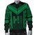 Hawaiian Kanaka Polynesian Men's Bomber Jacket Active Green - Polynesian Pride