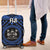 Fiji Luggage Covers - Fiji Seal With Polynesian Tattoo Style (Blue) - Polynesian Pride