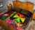 Wallis and Futuna Polynesian Quilt Bed Set - Hibiscus and Banana Leaves - Polynesian Pride