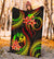 Tonga Polynesian Premium Blanket - Reggae Plumeria - Polynesian Pride