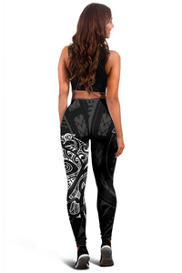 Aotearoa Super Rugby Women Leggings - Maori Kiwi - Polynesian Pride