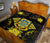 Tuvalu Polynesian Quilt Bed Set Hibiscus Yellow - Polynesian Pride