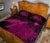 Hawaii Polynesian Hibiscus Turtle Map Quilt Bed Set - AH - Pink - Polynesian Pride