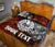 Tahiti Polynesian Personalised Quilt Bed Set - Vintage Polynesian Turtle - Polynesian Pride