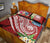 FSM Polynesian Quilt Bed Set - Summer Plumeria (Red) - Polynesian Pride