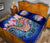 Hawaii Polynesian Pink Hibiscus Seahorse Quilt Bed Set - Polynesian Pride