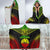 French Polynesia Polynesian Chief Hooded Blanket - Reggae Version - Polynesian Pride