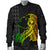 Hula Girl And Turtle Hibiscus Men's Bomber Jacket - Polynesian Pride