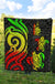 New Caledonia Premium Quilt - Reggae Tentacle Turtle - Polynesian Pride