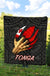 Tonga Premium Quilt - Tonga In Me (Black) - Polynesian Pride