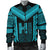 Hawaiian Kanaka Polynesian Men's Bomber Jacket Active Blue - Polynesian Pride