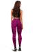 Polynesian Hawaiian Style Tribal Tattoo Pink Hawaii Women's Leggings AH - Polynesian Pride