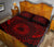 American Samoa Polynesian Quilt Bed Set - Red Seal - Polynesian Pride