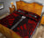 New Caledonia Quilt Bed Set - New Caledonia Coat Of Arms & Polynesian Red Tattoo Style - Polynesian Pride