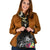 Hawaii Polynesian Shoulder Handbag - Hawaii Seal With Turtle Plumeria (Black) One Size Black - Polynesian Pride