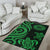 American Samoa Area Rug - Green Tentacle Turtle - Polynesian Pride