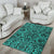 Hawaii Area Rug Polynesian Kakau Turtle AH - Polynesian Pride