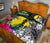 New Caledonia Quilt Bed Set - Turtle Plumeria Banana Leaf - Polynesian Pride