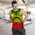 Hawaii Men's Tank Top - Hawaii Coat Of Arm & Maui Tattoo Reggae - Polynesian Pride