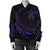 Hawaii Turtle Polynesian Women's Bomber Jacket - Purple - Frida Style - Polynesian Pride