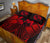 Tonga Polynesian Quilt Bed Set - Tonga Red Seal with Polynesian tattoo - Polynesian Pride