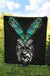 New Zealand Maori Moko Premium Quilt Paua Shell - Polynesian Pride