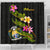 Nauru Polynesian Shower Curtain - Plumeria Tribal - Polynesian Pride