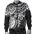 American Samoa Polynesian Bomber Jacket (Men) - Black Turtle - Polynesian Pride