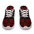 Federated States Of Micronesia Sport Sneakers - Polynesian Tattoo Red - Polynesian Pride