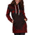 Fiji Women's Hoodie Dress - Polynesian Red Chief - Polynesian Pride