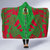 Vanuatu Hooded Blanket - Polynesian Tattoo Flag - Polynesian Pride