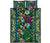 Hawaii Manta Ray Tropical Polynesian Quilt Bed Set - Pure Style Green - Polynesian Pride